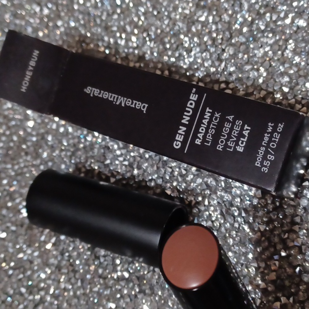 🌟🧚‍♀️HONEYBUN BareMinerals DISCONTINUED Gen Nude Radiant Lipstick NWT - Picture 7 of 7